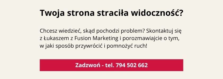 Odbuduj widoczność z Fusion Marketing